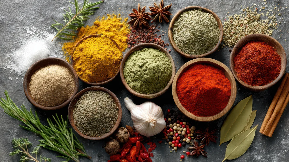 Spices, Herbs & Condiments